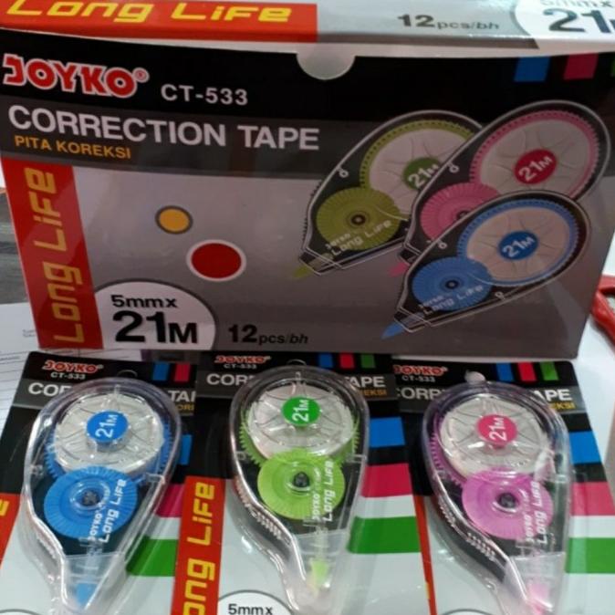 

[COD] Tip Ex Joyko CT-533 21M FREE ONGKIR Kode 1417