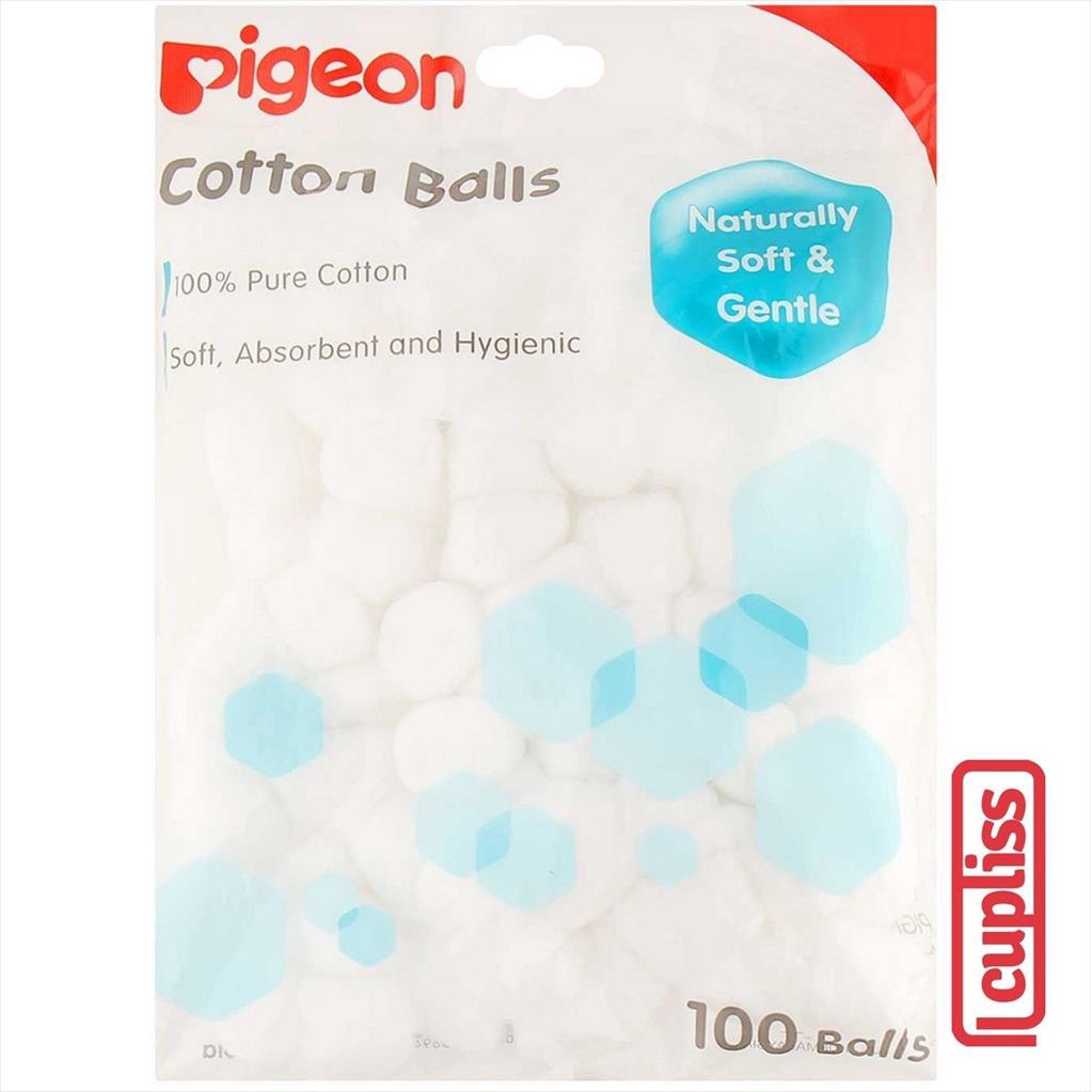 PIGEON Cotton Ball 100s Kapas 100 s