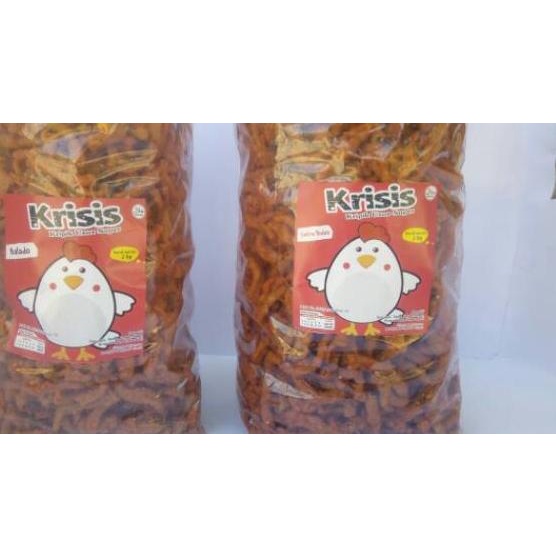 

SALE✅1 Kg Keripik Usus ayam Crispy Super Ekstra pedas. Kripik Usus Balado|KD6