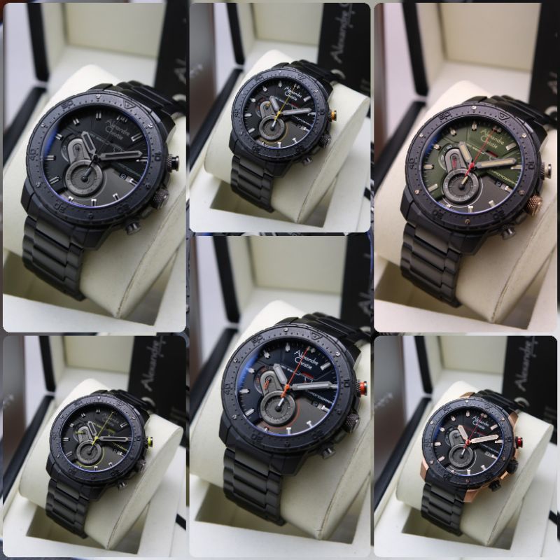 ALEXANDRE CHRISTIE 6627 / 6627MC RANTAI PRIA ORIGINAL GARANSI 1TAHUN
