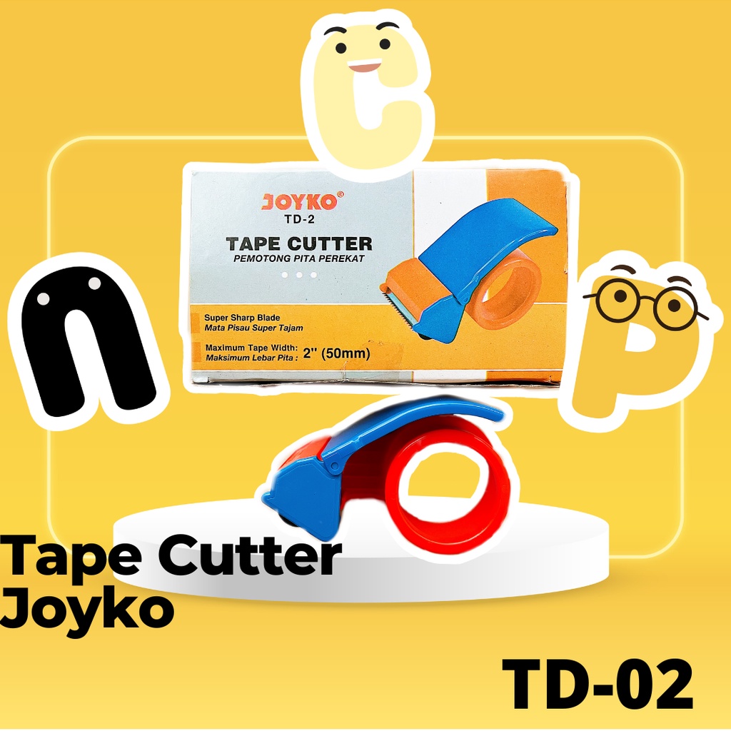 

Tape Cutter Dispenser Lakban Besar Joyko TD-02 TD2