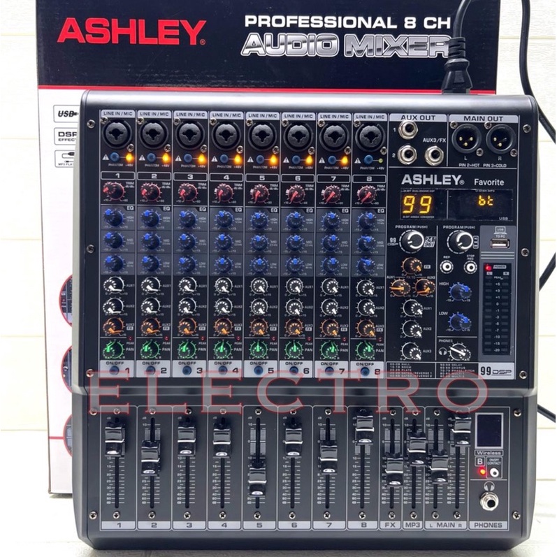 ESHOP- mixer audio ashley FAVORITE 8channel original