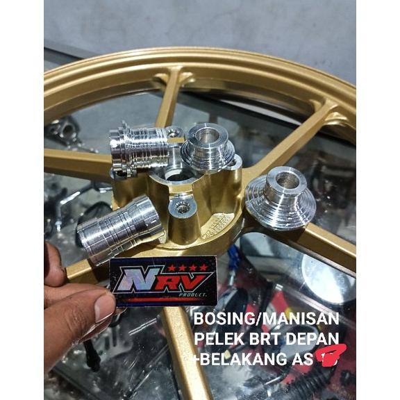PRODUK- MANISAN PELEK BRT AS 12 BOSING GEARBOX( DEPAN DAN BELAKANG 1 SET ) PELEK BRT AS 12 GL MP TIG