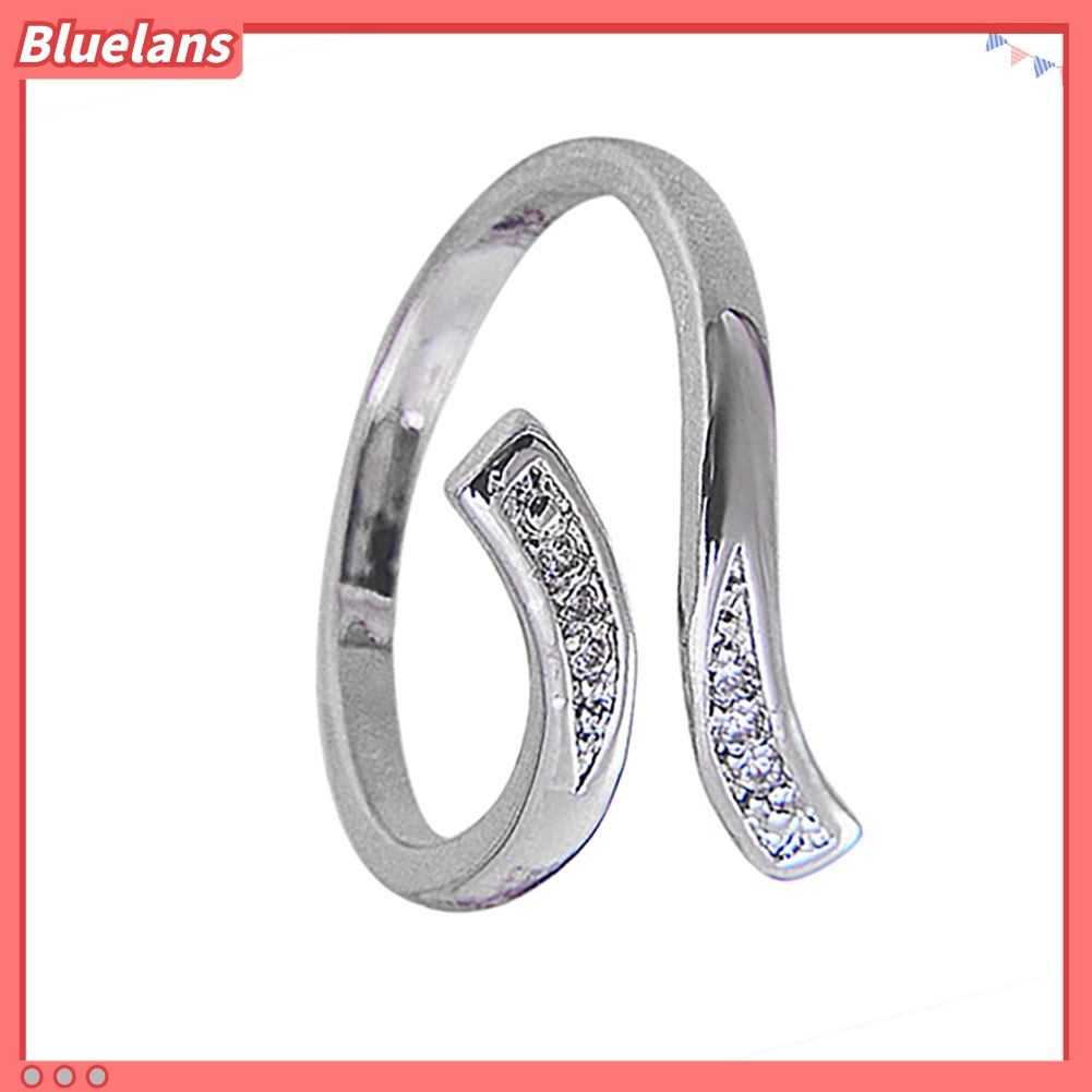 Cincin Sterling Silver 925 Ukuran Adjustable Untuk Wanita