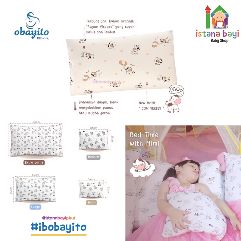 Obayito Mimi Bolster OB-021-2M/ Bantal Guling / Guling anak