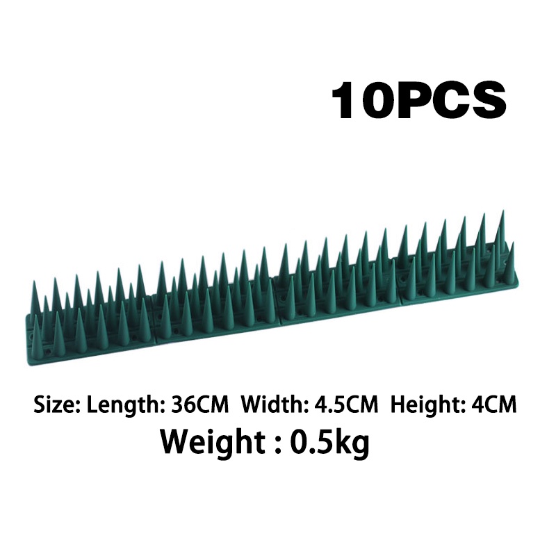 【10PCS/SET】Stop Bird Repellent Penolak/Bird Control Spikes/Garden Balcony Prickle Strip Dig