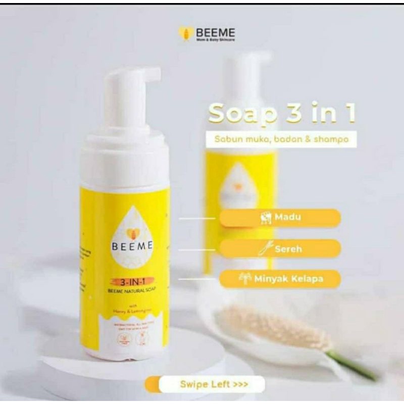 BEEME Soap, BEEME Sunscreen, BEEME Nourishing Balm