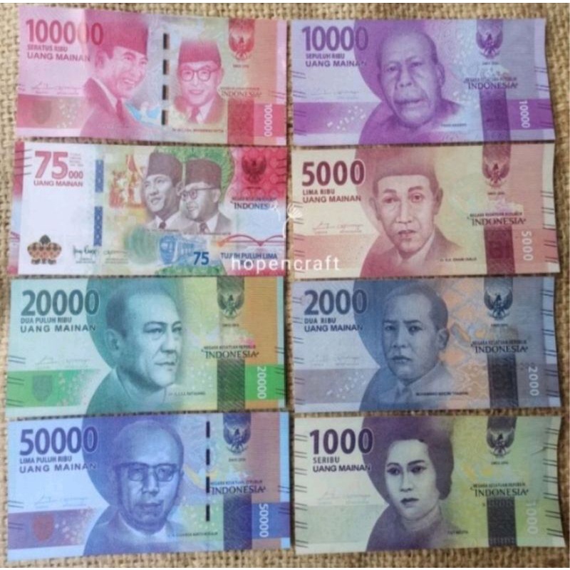 [MAINAN] Uang Mainan Anak || Uang Mahar || Uang Palsu