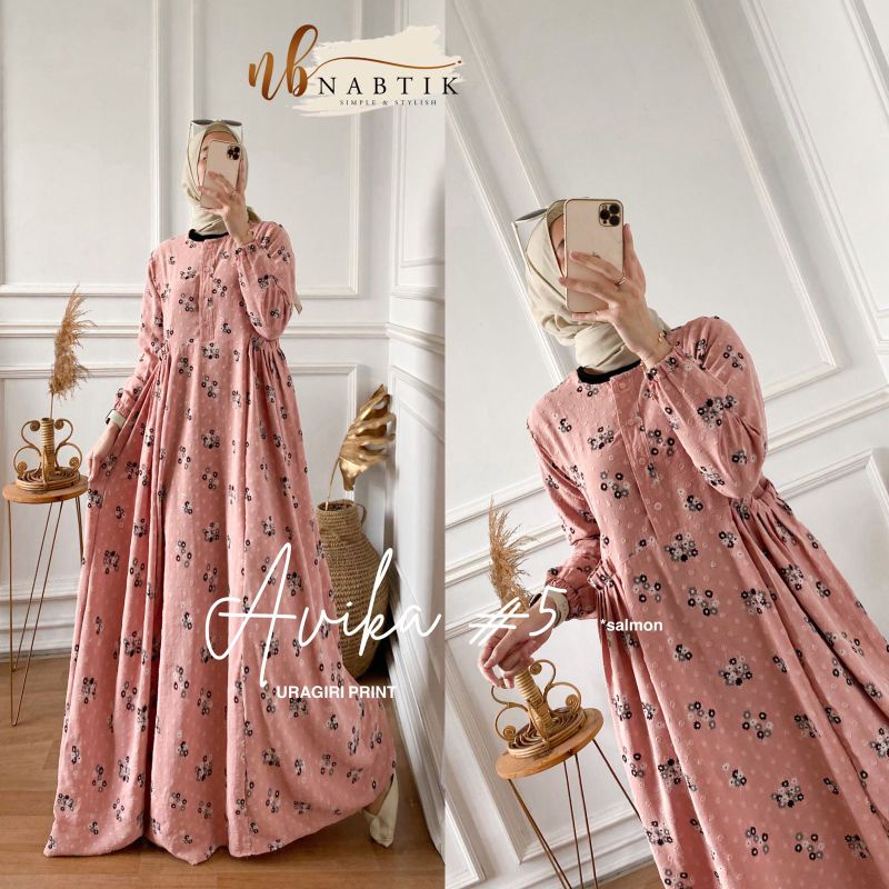 gamis maxy terbaru avikaa original nabtik