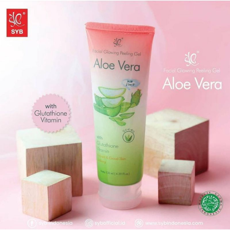 ALOEVERA FACIAL GLOWING PEELING GEL SYB