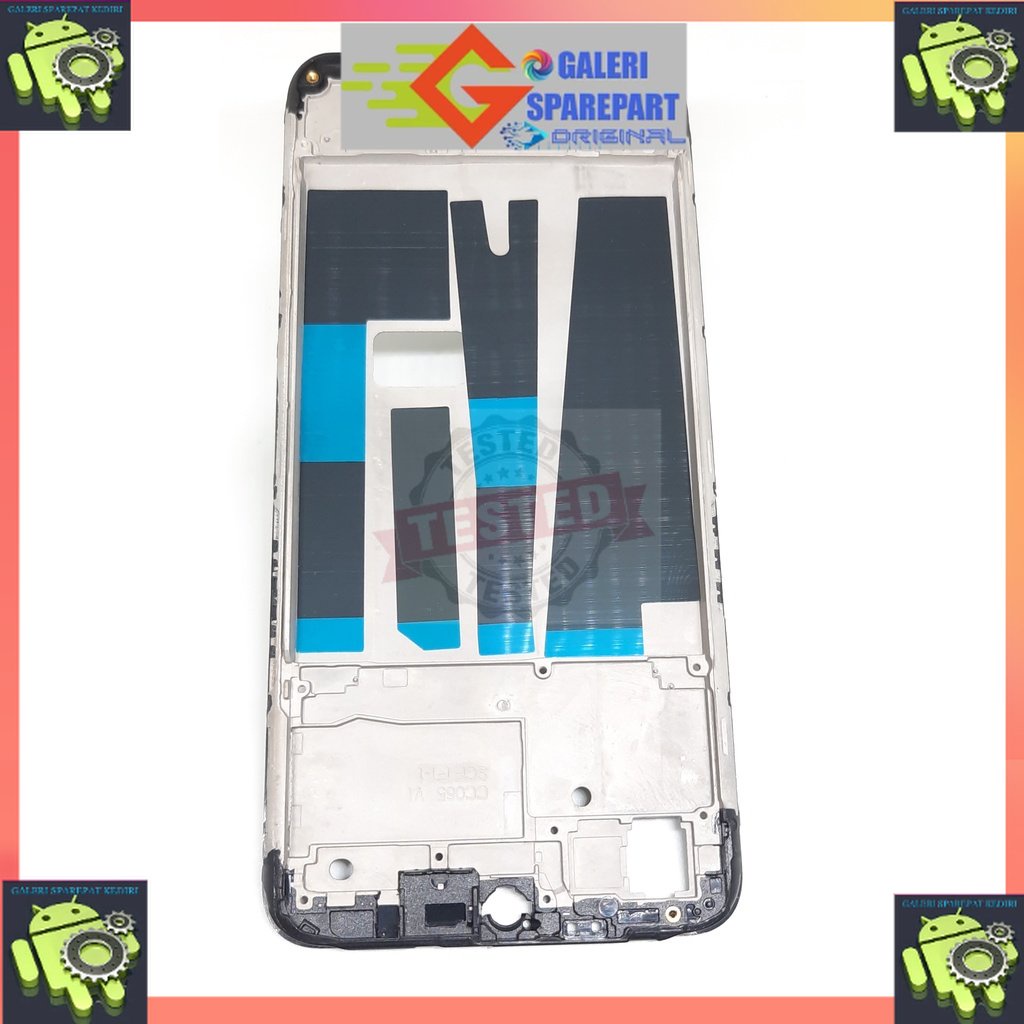 FRAME LCD TATAKAN LCD TULANGAN LCD FREM LCD TULANG TENGAH OPPO A7 A 7