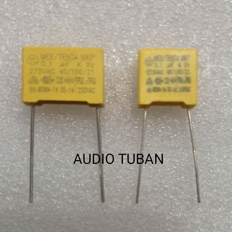 Kapasitor MKM 100nF 275V Capasitor 0.1uF 275V