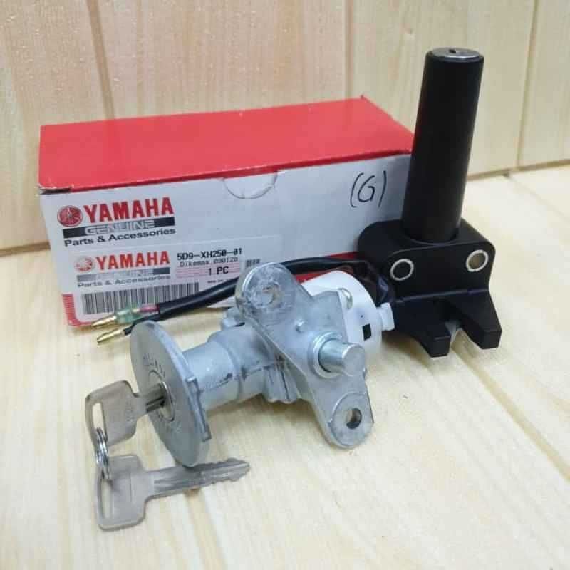 Kunci kontak dan kunci sadel vega ZR asli yamaha 5D9-XH250-01