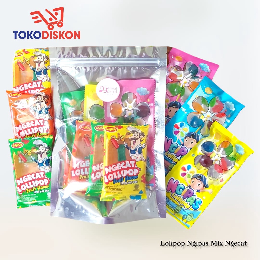 

Lolipop Ngipas Mix Lolipop Ngecat Aneka Rasa Buah Kualitas Premium