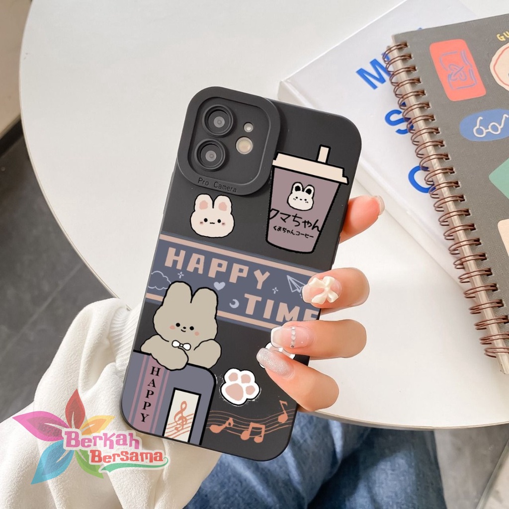 SS114 SOFTCASE TPU MOTIF KARTUN MILK TEA XIAOMI REDMI NOTE 2 3 5 6 7 8 9 10 11 12 PRO 12 4G 11S POCO M4 M3 BB7269