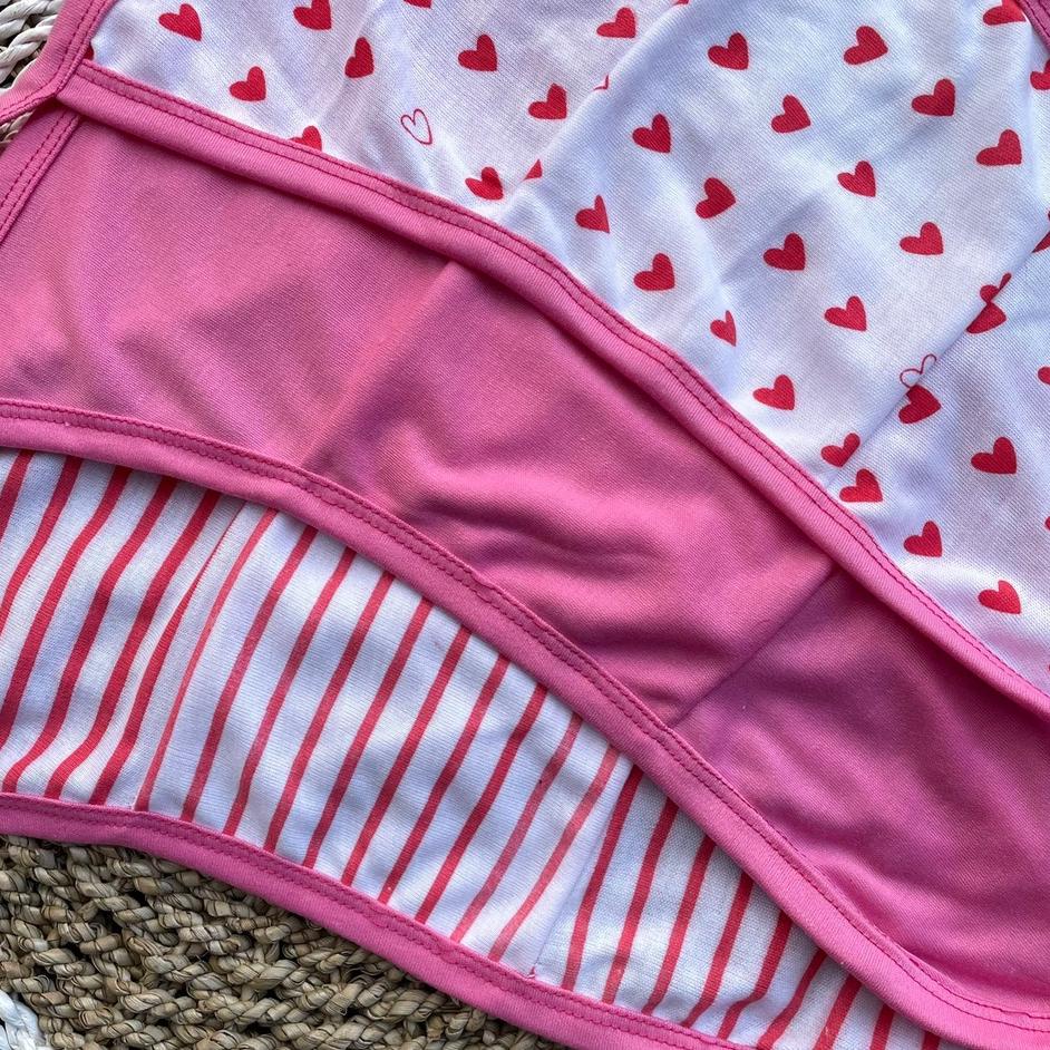 Paling Diminati 6 Pcs Popok Bayi Baru Lahir PINK Popok Cuci Bayi Popok Kain Sambung Bayi Baru Lahir 