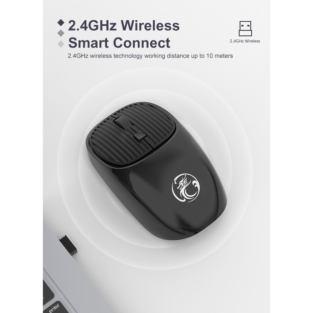 Mouse Wireless 10m iMICE G4 2,4 GHz