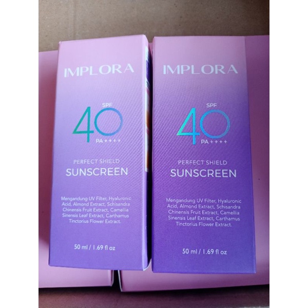 SUNSCREEN IMPLORA SPF 40 PA++++ BPOM