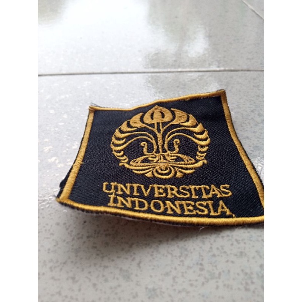 (1 HARI JADI) LOGO BET UI/ UNIVERSITAS INDONESIA/LOGO BORDIR