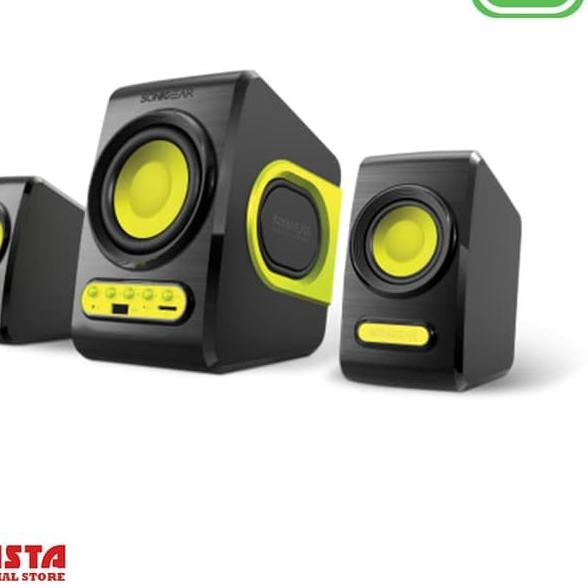 Diskon✔️Speaker aktif speaker active sonicgear speker bass mikrofon Sonic gear Quatro V 2.1 S8X9|RA4