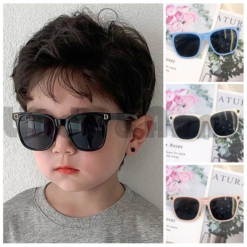 KACAMATA FASHION ANAK LAKI-LAKI PEREMPUAN ANTI-UV STREET SHOOTING SUNSHADE SUNGLASSES