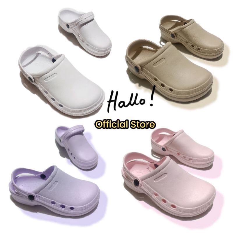 Sandal Wanita Baim Slip On Anti Air Sendal Medis Selop Empuk Sepatu Medis Cewek ini