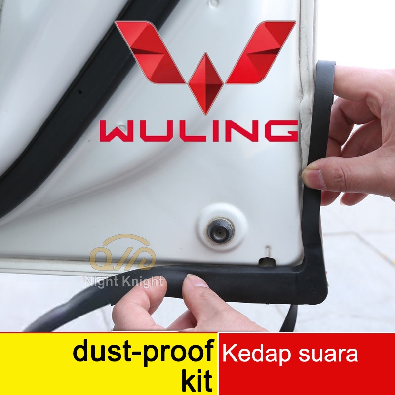 Seal Strip Peredam Suara Pintu / Bagasi / Kap Mobil Untuk wuling / Almaz / Confero / cortez