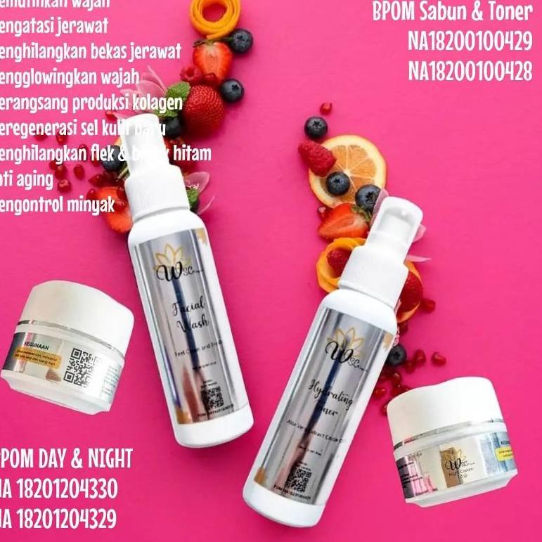WSC ORGANIC Paket Cream Wajah Skincare Organik Wscorganic ◦ MNJ.18Oc22ᴿ