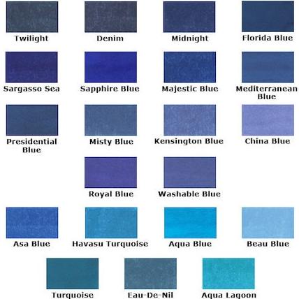 

Diamine Blue Group - Fountain Pen Ink / Tinta 80ml Botol
