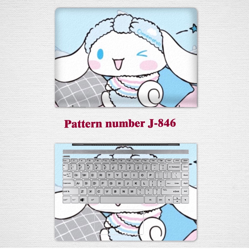 Stiker Film Pelindung Laptop Universal 2 Sisi Bahan Vinyl Tahan Air Dan Gores Untuk 11 / 12 / 13 / 14 / 15 / 17 Inch