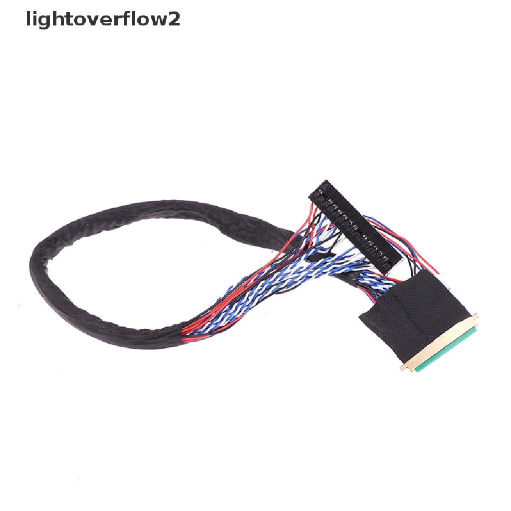 (lightoverflow2) I-pex 20453-040T-11 40Pin 2ch 6bit LVDS Kabel Untuk Panel LCD LED 10.1-18.4 &quot;