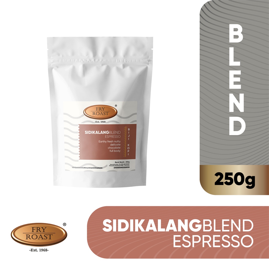 

KOPI SIDIKALANG BLEND ESPRESSO GOLD 250 GRAM BIJI DAN BUBUK