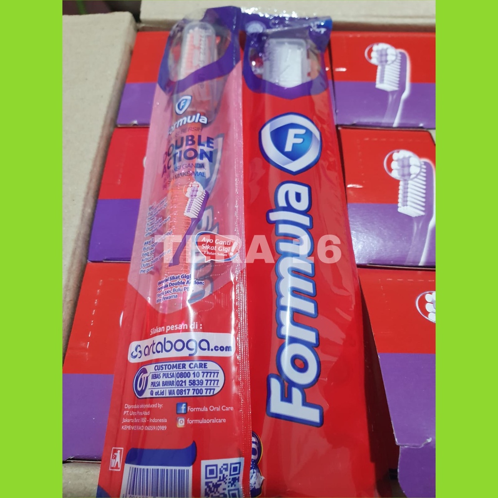 Sikat Gigi Formula Double Action