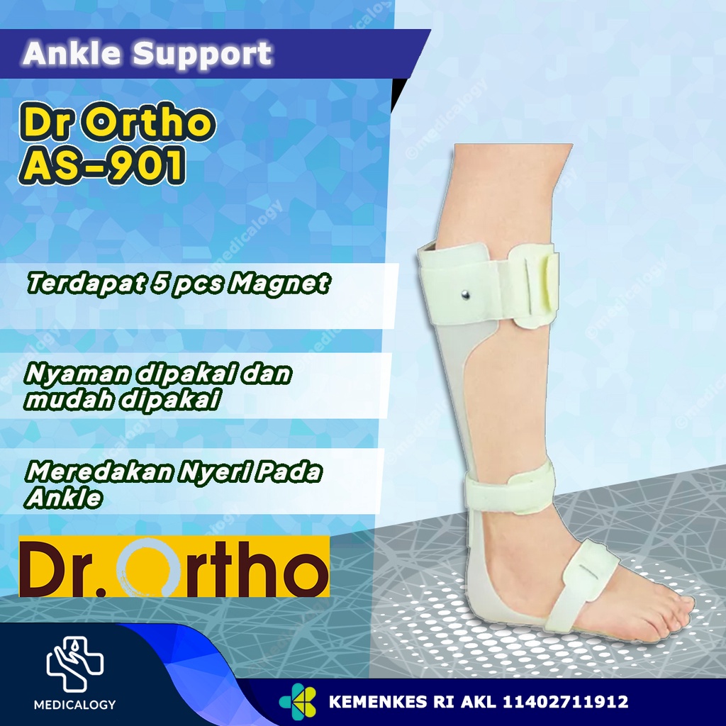 Dr Ortho Ankle Support SPC Magnet size M