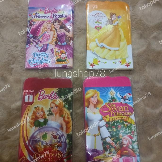 

*#*#*#*#] Amplop angpao angpau Natal Princess isi 10 uk. 7.5x11cm
