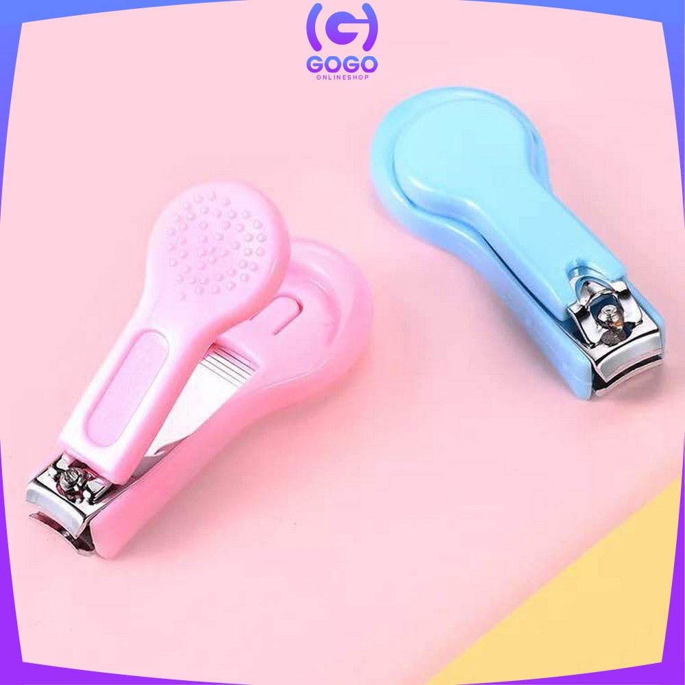 GOGO-C54 Gunting Kuku Bayi Aman Baby Nail Clipper Alat Potong / Jepit Kuku Mini Anak Anti Slip