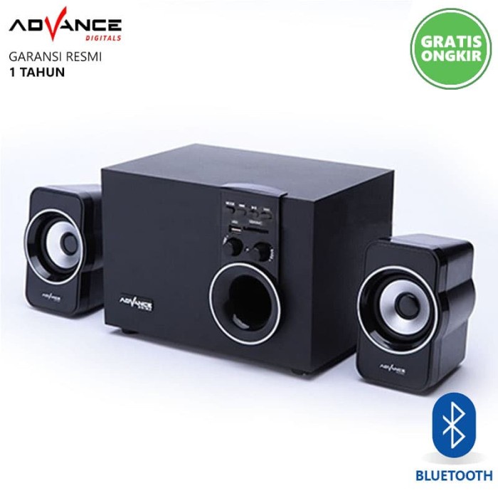 Audio Speaker Advance M180Bt Advan Aktif Bluetooth Usb Radio