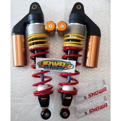Shok Shock Shokbreker Showa Advantage Cnc 2Tone Uk 340Mm Supra Grand Karisma Rx King Gl Cb Dll