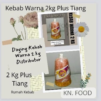 

Daging Kebab Warna Premium 2kg Pakai Tiang Kebab Sapi Halal Bpom Gosend