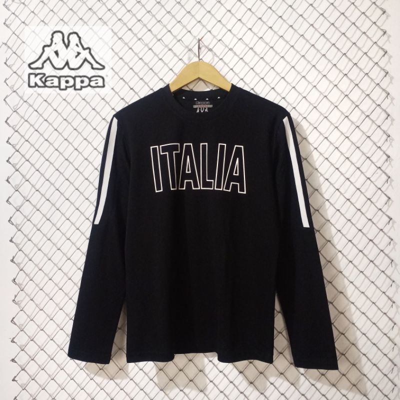 Kaos Lengan Panjang Training Kappa Itali Original