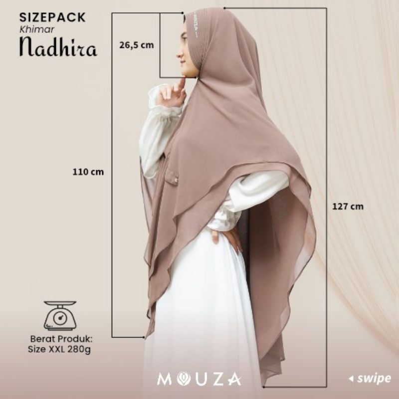 NADHIRA KHIMAR BY MOUZA