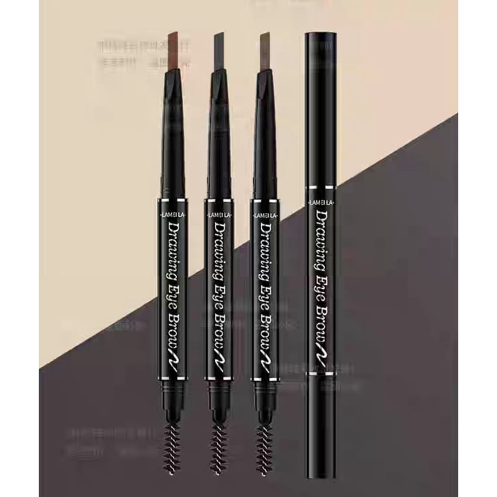 Lameila Eyebrow Double Heads  Pencil Long Lasting Pen Waterproof By Aurora 789