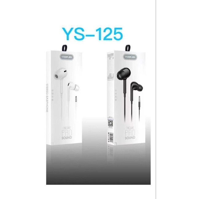 Handsfree Android Hifi Sound Wired 4D YESPLUS YS-125 Headset - YS-125 headset handphone earphone kabel