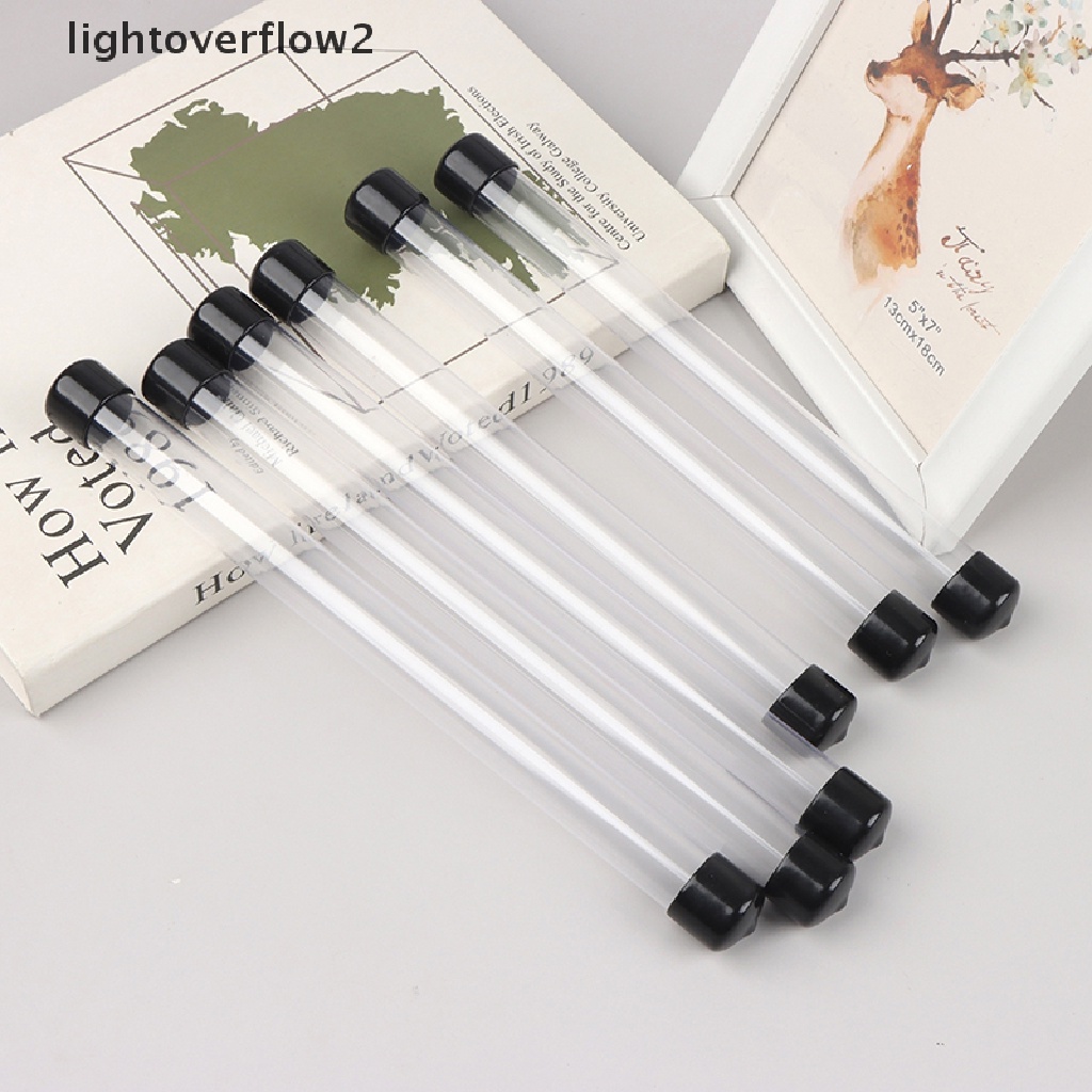 (lightoverflow2) Kotak Penyimpanan Pulpen Bahan PVC Transparan