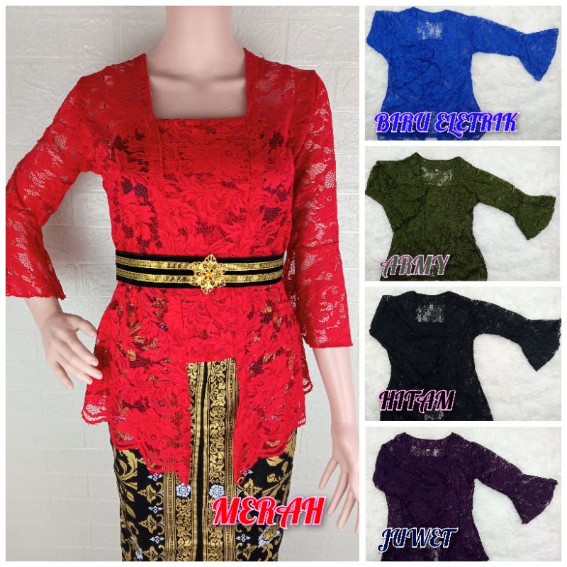 Kebaya Bali Terompet Kebaya Bali Modern Brukat Bali Modern Kebaya Brukat Terompet Terbaru