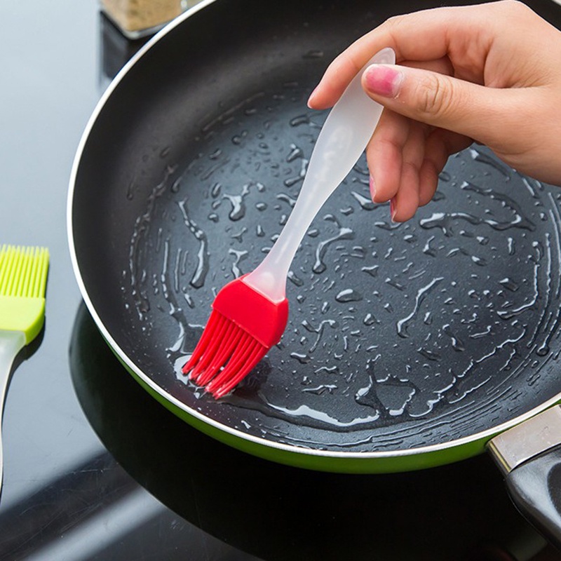 Kuas Silikon tahan panas Brush Silicon masak kue roti makanan Alat Pengoles mentega bumbu serbaguna lain nya aman anti rontok | GROSIRXPRESS