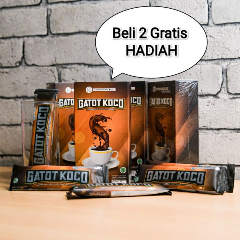 

dR. Hen Kopi Gatot Koco 100% Original (Harga 1 Sachet)