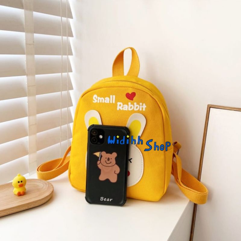 Tas Rabbit Anak / Backpack Animal / Tas Motif Kelinci / Ransel Lucu Anak / Tas Rabbit Import