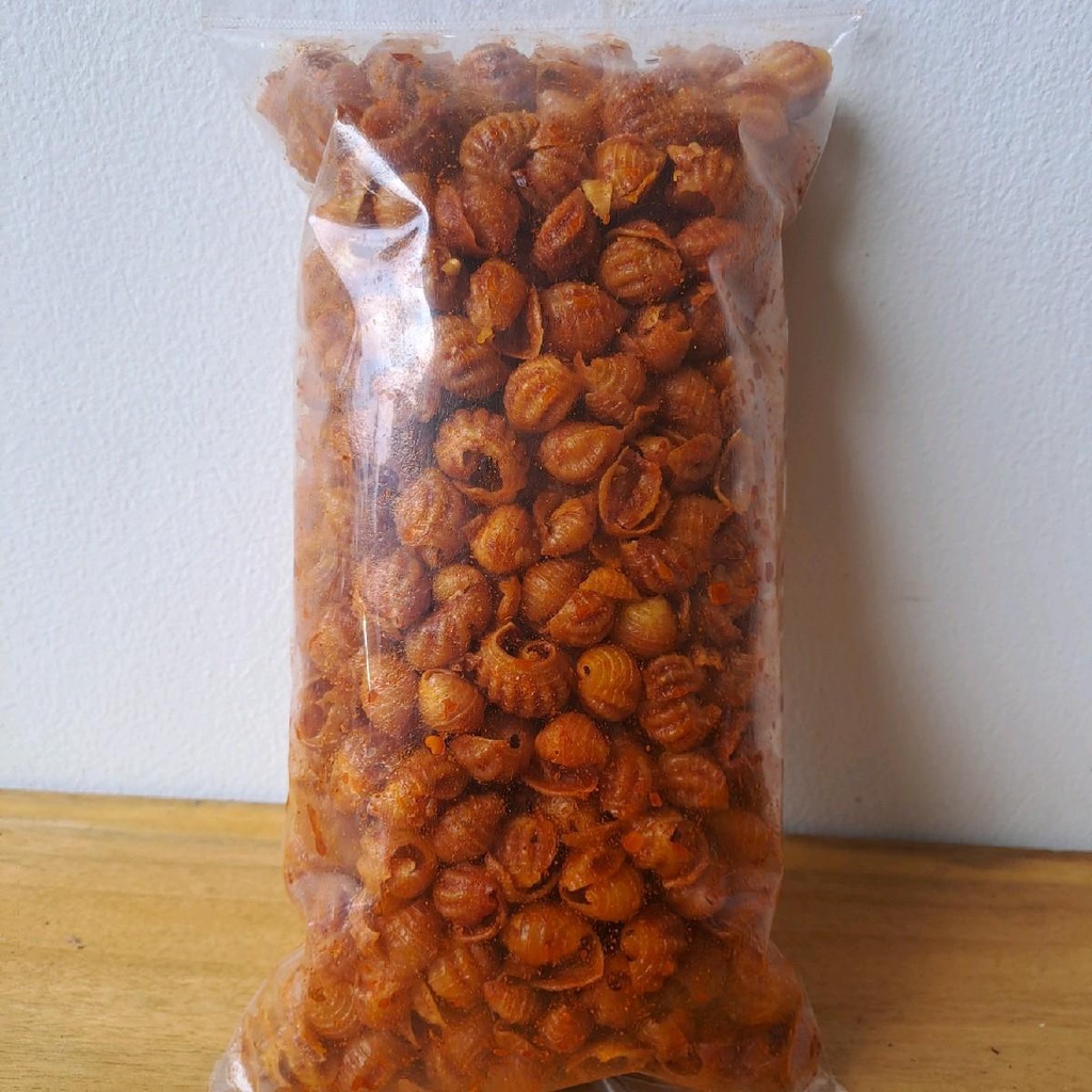 

Makaroni keong cikruh pedas 500GRAM