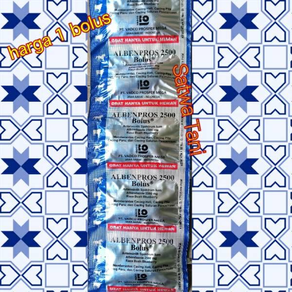 

vvv Albenpros 2500 bolus (harga 1 bolus) rasa blueberry gjbm152